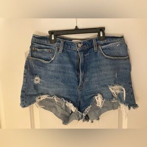 Abercrombie Curve Love Mom Shorts
